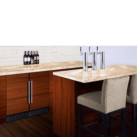 SUMMIT FF1843BIF 18in Wide Built-In All-Refrigerator Panel Not Included