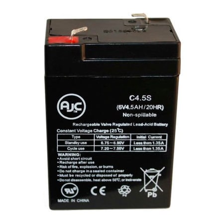 BATTERY CLERK SIGMASTEK-K SP6-4.5 SP6-5 SPM6-5 AJC SigmasTek k SP6-4.5 SP6-5