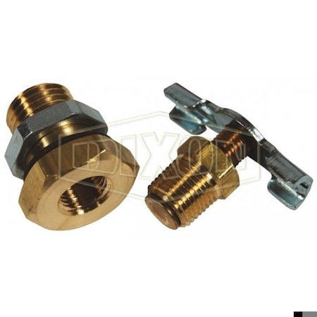 DIXON GRP-95-182 Manual Petcock Drain, For Compressed Air Filter/Regulator