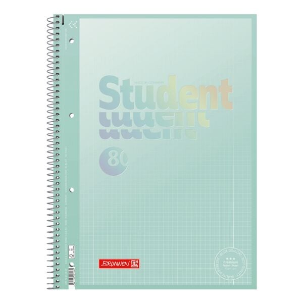 Brunnen Collegeblock »Premium Studen« A4 Lineatur 28 grün Image