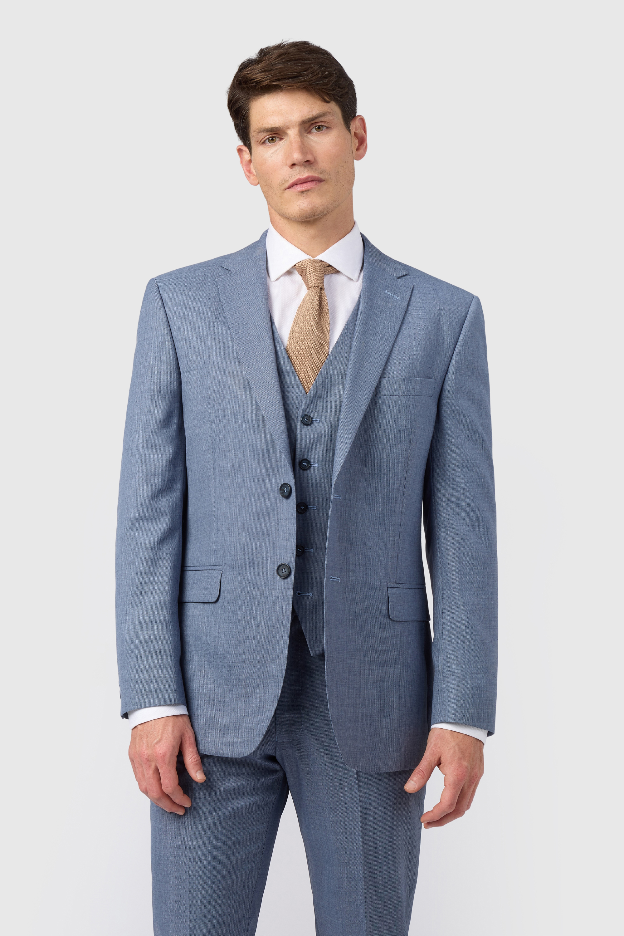 Racing Green Mens Airforce Suit Jacket - Blue - Size 38 (chest) | Racing Green Sale | Discount Designer Brands