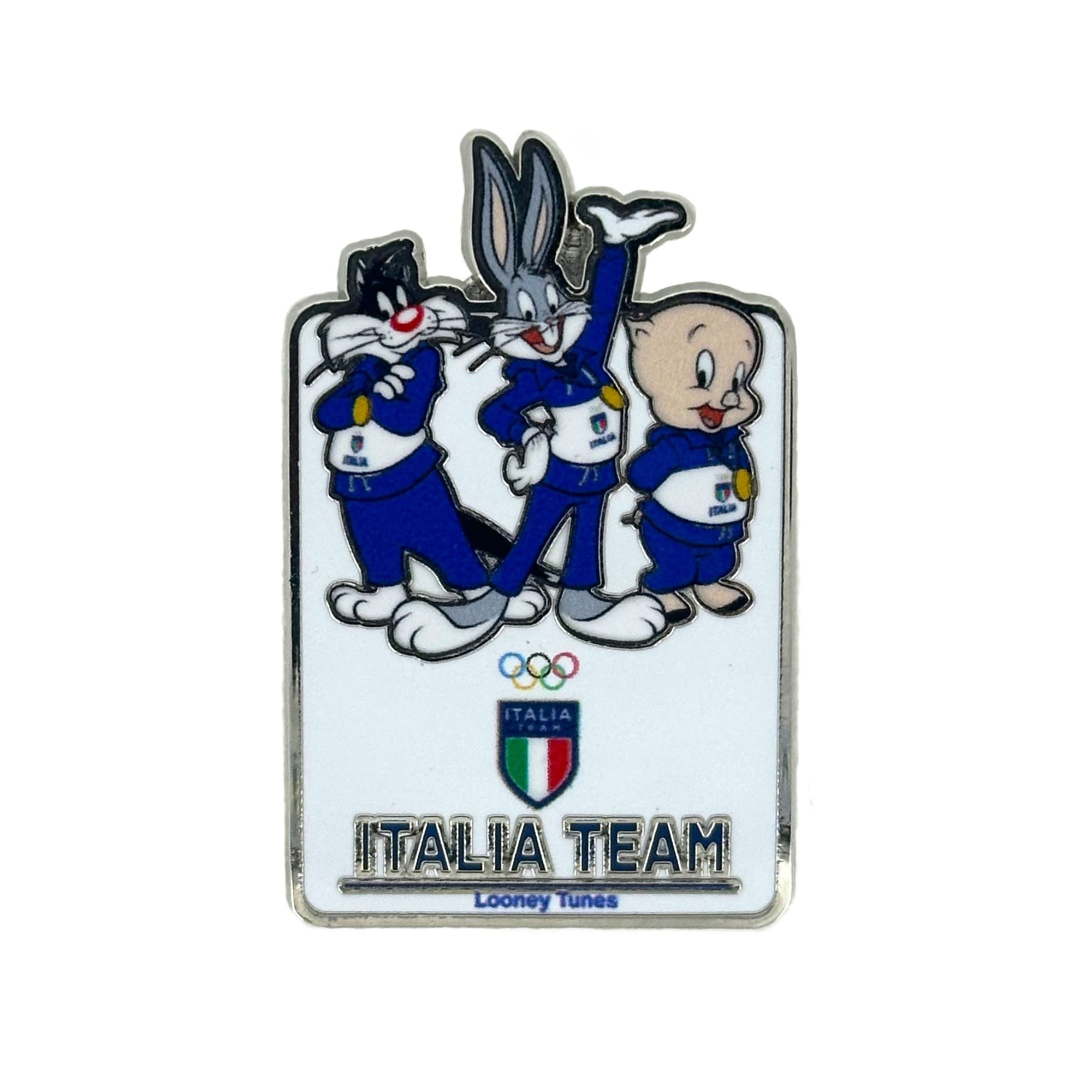 Milano Cortina 2026 Olympia-Team Italien Looney Tunes Pin-Abzeichen Image