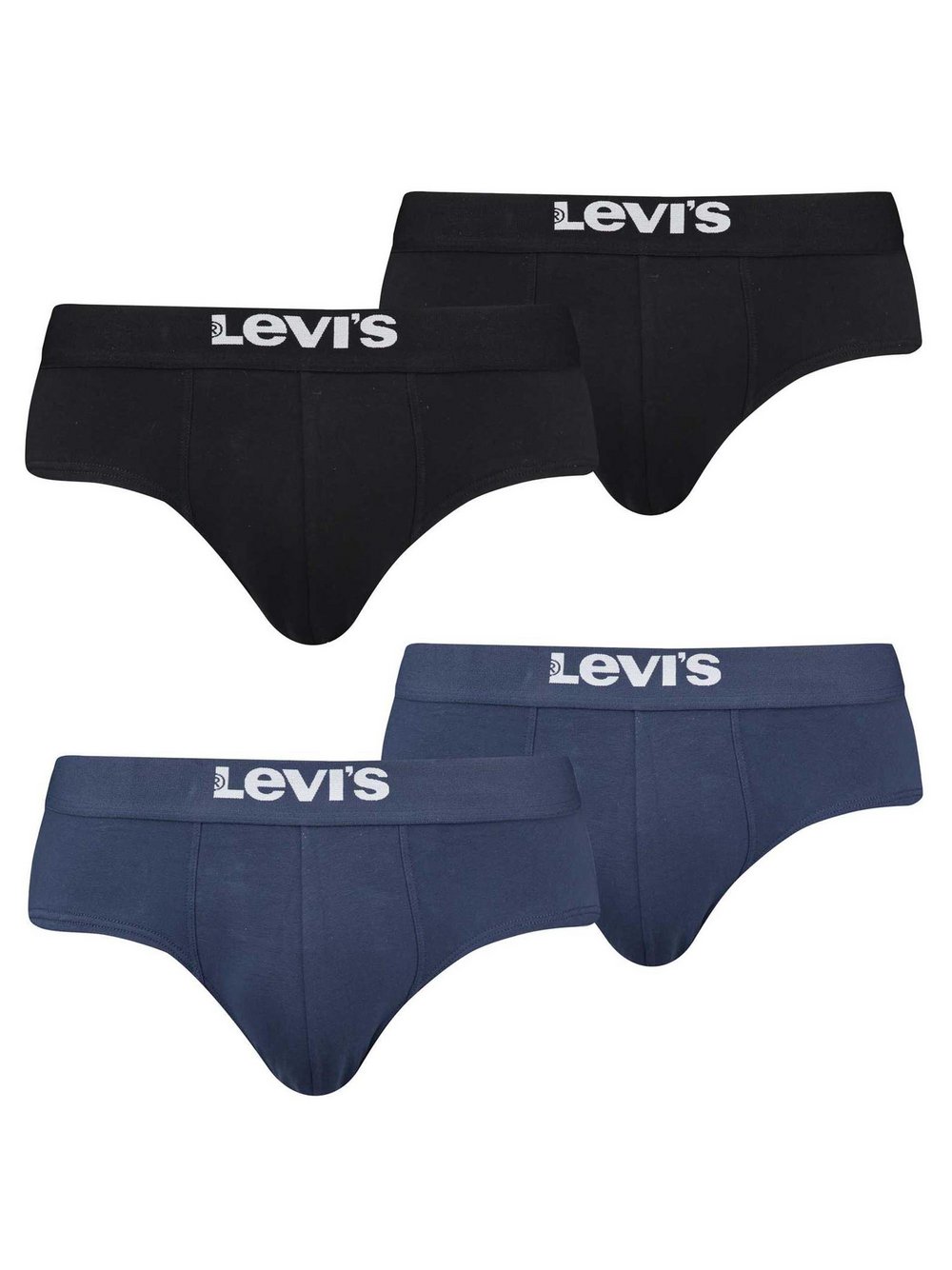 Levi's Slip 4er Pack Herren mehrfarbig, L Image