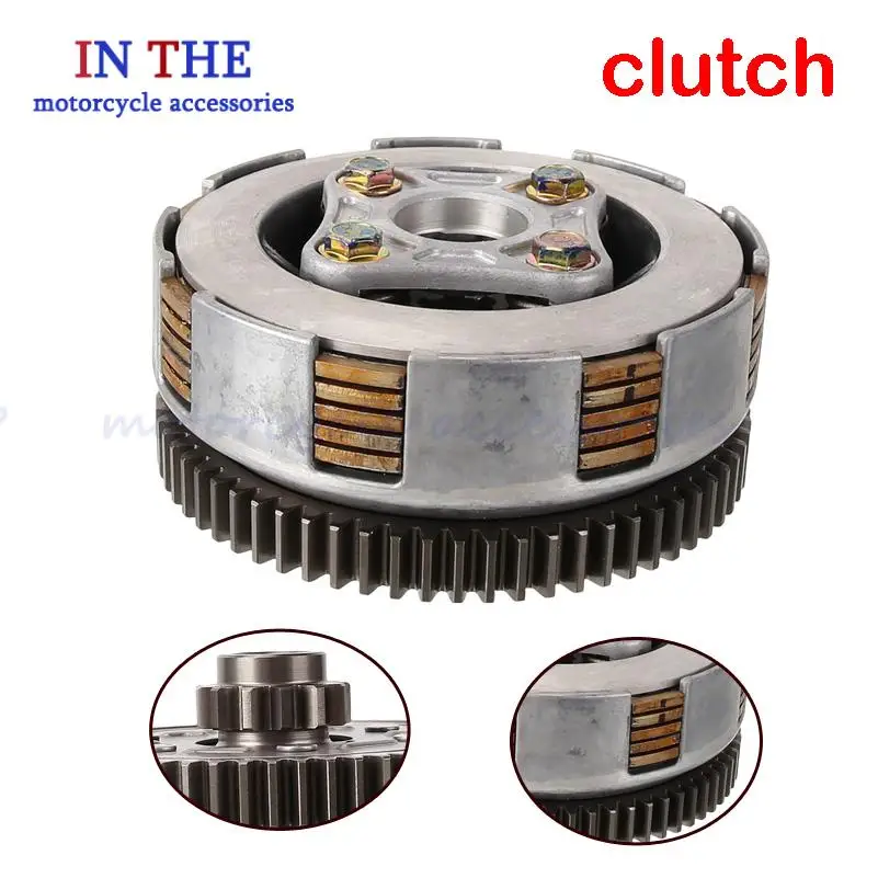 Neuer 170cc horizontaler Motor, 5-Platten-Handkupplungsbaugruppe, Schmutzgitter, Fahrradzubehör Image