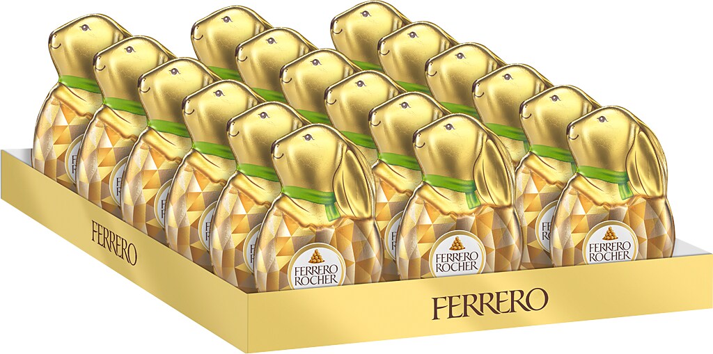 Ferrero Rocher Osterhase 18 x 70g (1260g) Image