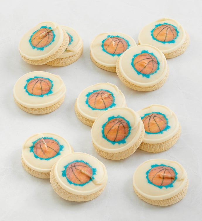 Basketball Cookie Gift Box by Cheryl's Cookies