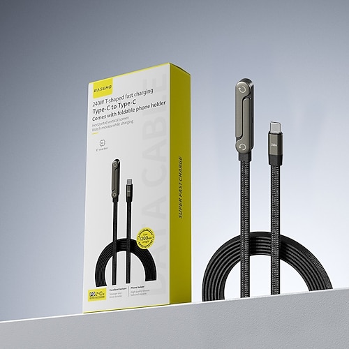Confezione da 1 Cavo USB-C Cavo Lightning 100W 5FT Da USB A a USB C Da USB C a USB C USB C a Lightning 6 A Cavo di ricarica Ricarica veloce Trasferimento dati elevato Intrecciato in nylon Durevole A