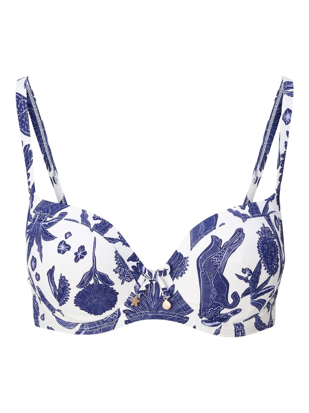 LingaDore top Bikini Damen blau, 40B Image