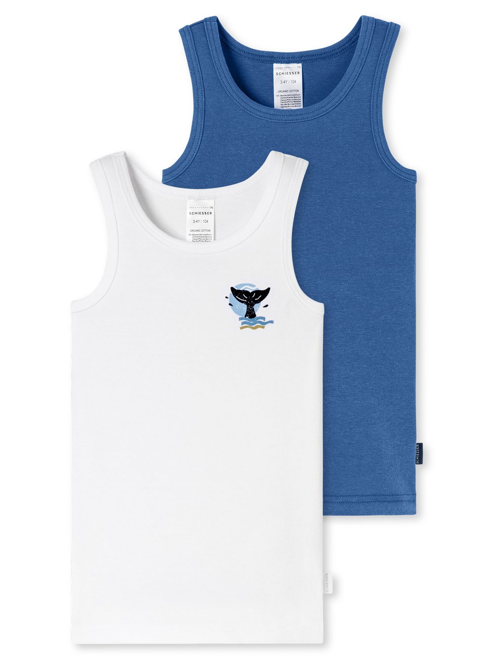 Schiesser Unterhemd Jungen mehrfarbig, 116 Image