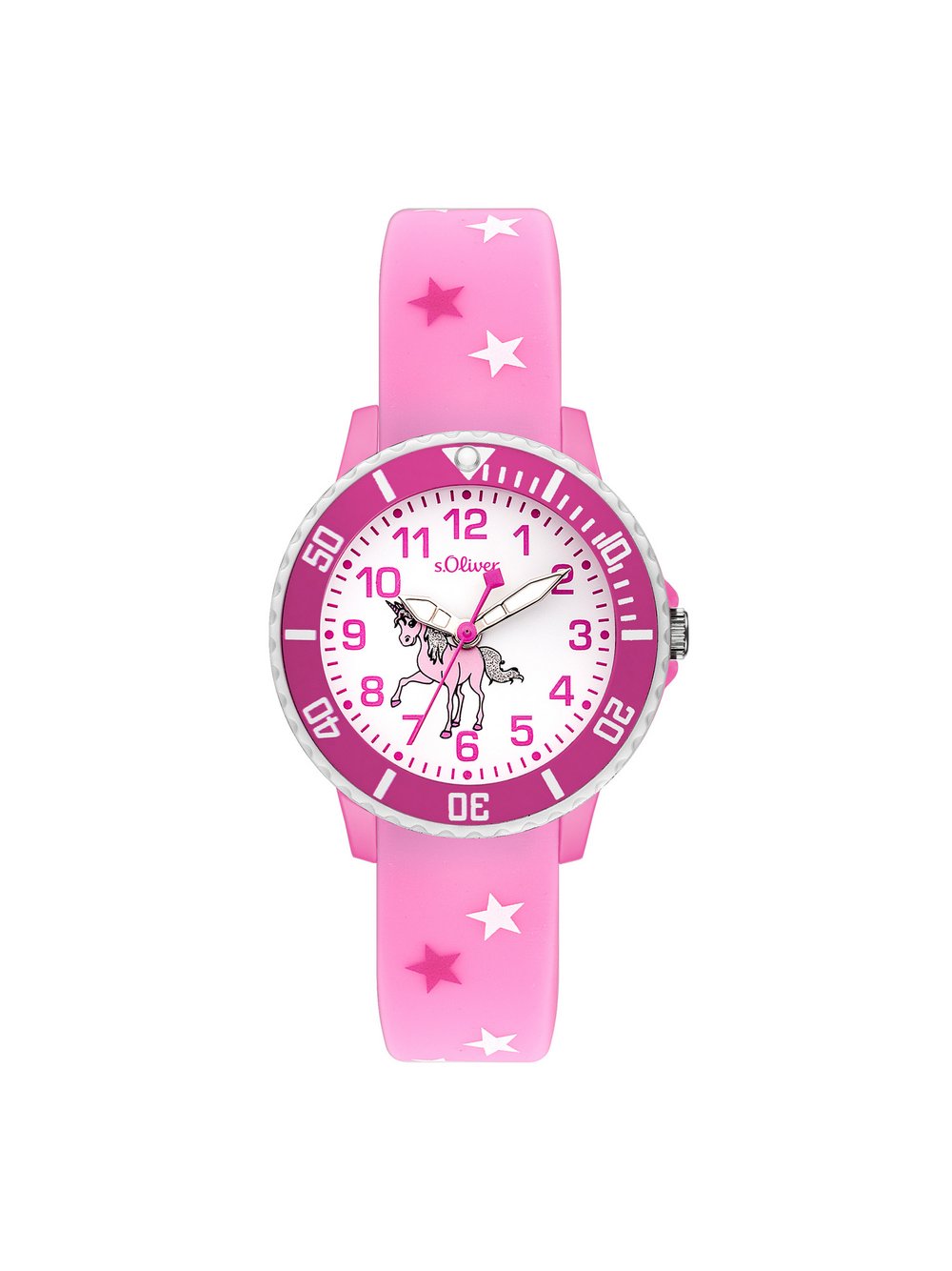 s.Oliver Armbanduhr Mädchen pink, ONE SIZE Image
