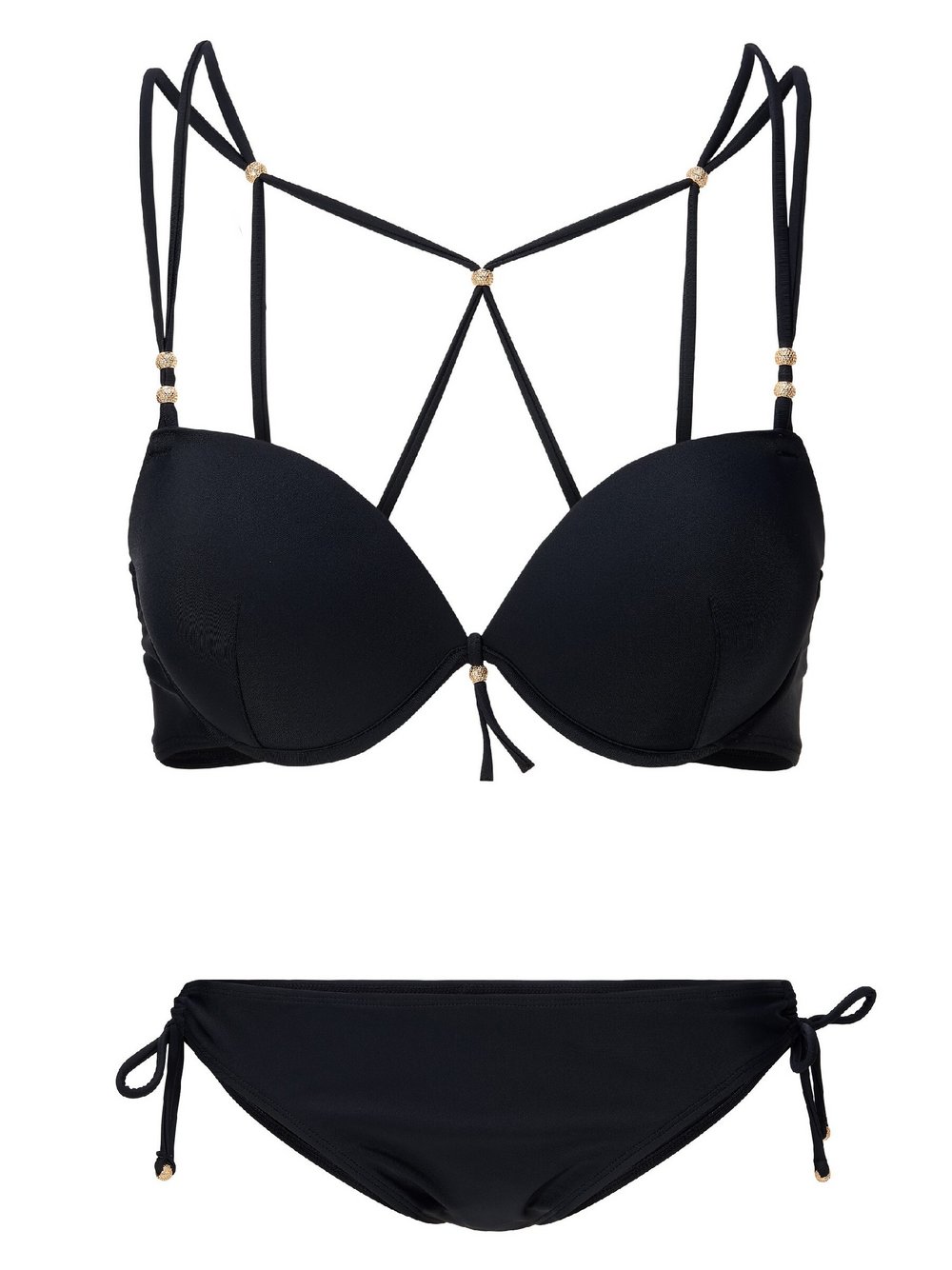 LingaDore bikiniset Halterneck Damen schwarz, 38B Image