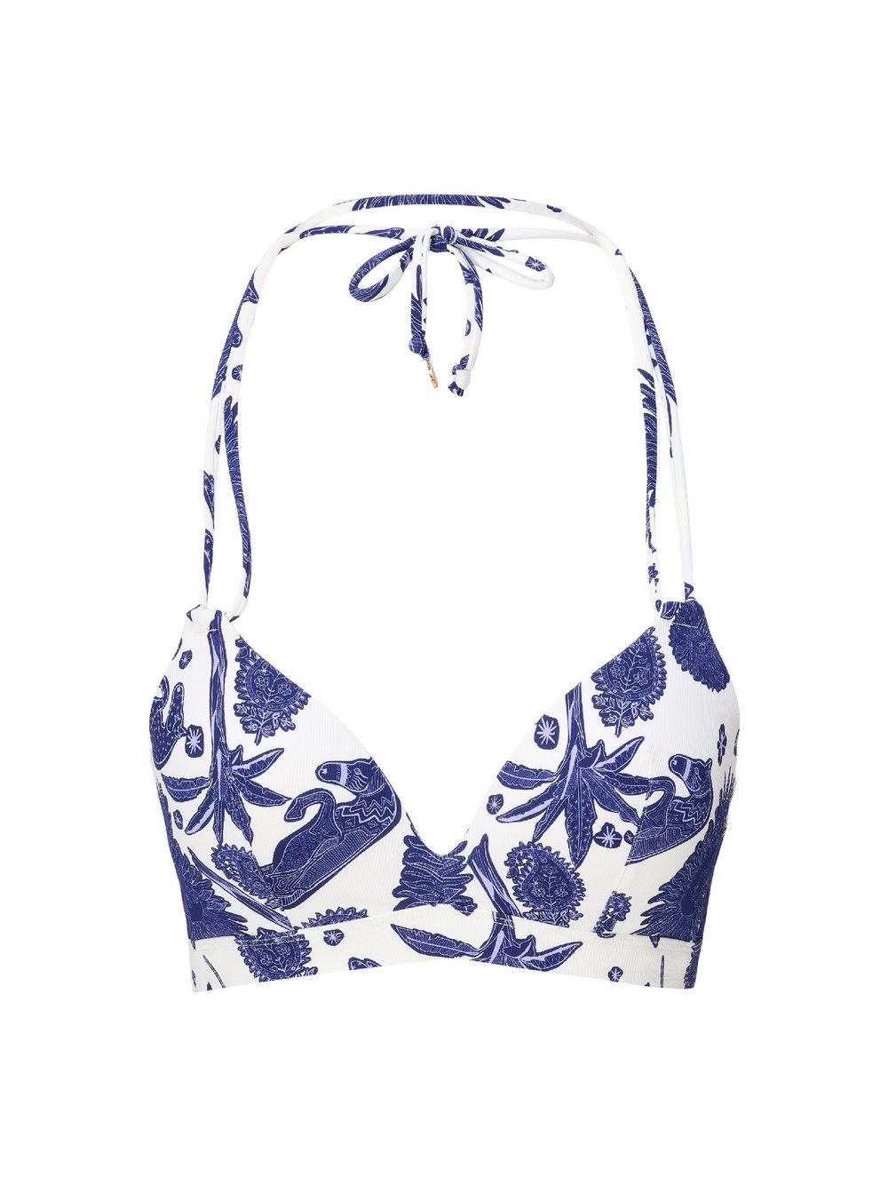 LingaDore Bikini top Triangel Damen blau, 36C Image