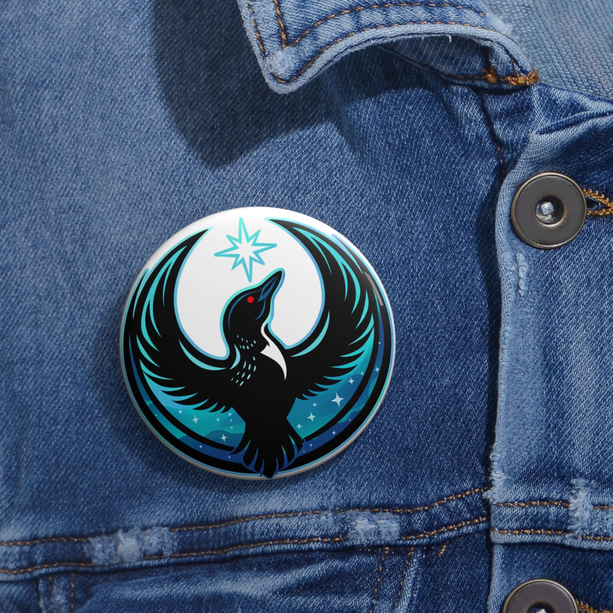Spilla Minnesota Loon / Distintivo Minnesota Rebel Resistance Alliance / Spilla attivista State Pride / Accessorio da collezione per la protesta degli