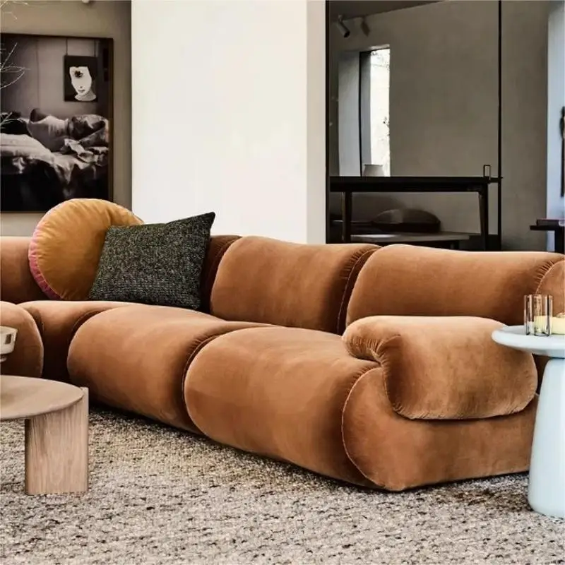 Volle Schwamm Vakuum Kompression Stoff Sofa antike Wohnzimmer kleine Wohnung Modul Kombination Internet Celebrity Designer so