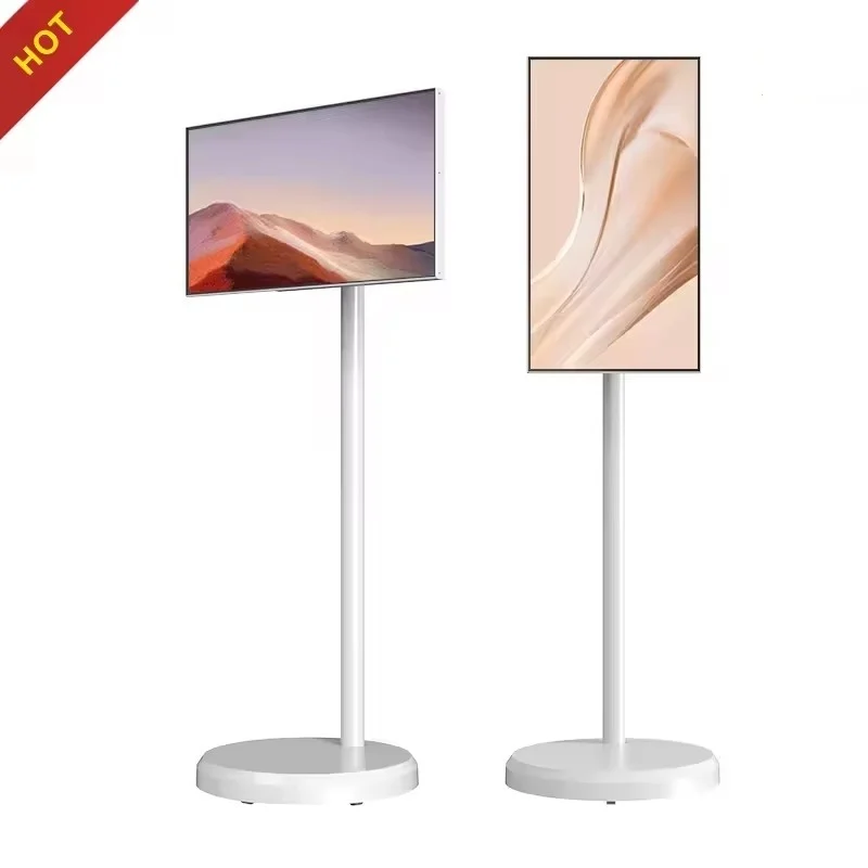 Beliebter 21,5 Zoll Akku-betriebener Android LG Stand-by-Me TV mit In-Cell-Touchscreen für Fitnessstudio, Gaming, Wohnzimmer, Smart-TV Image