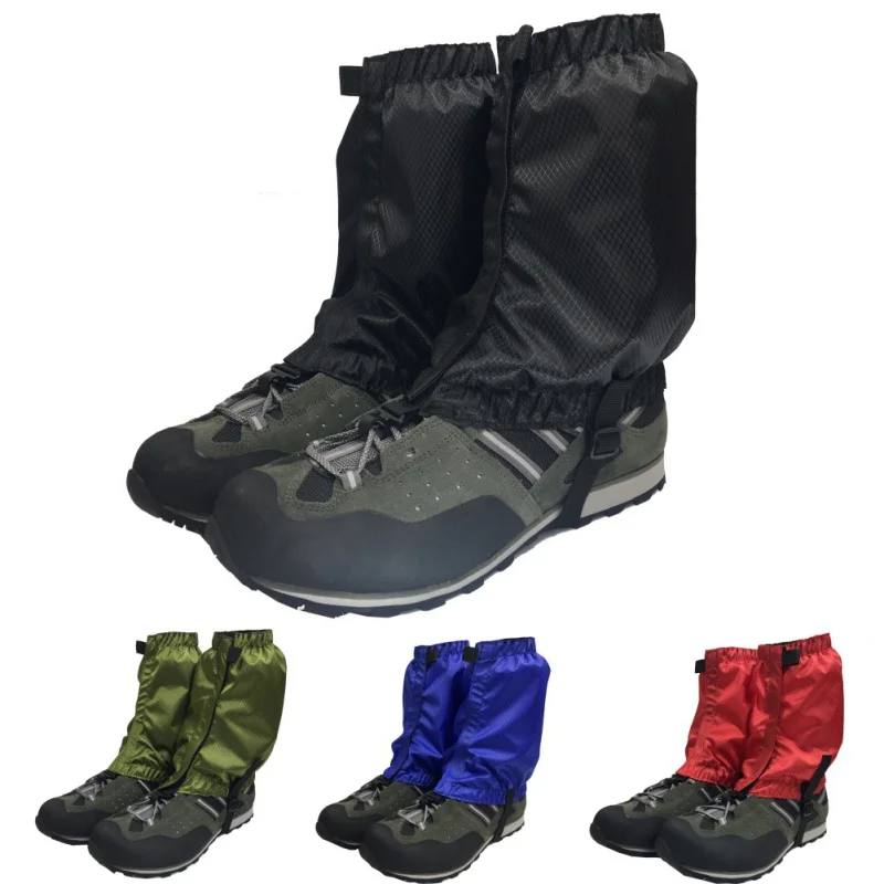 Unisex wasserdichte Beinabdeckungen, Legging, Gamasche, Klettern, Camping, Wandern, Skischuh, Reiseschuh, Schneegamaschen, Beinschutz Image