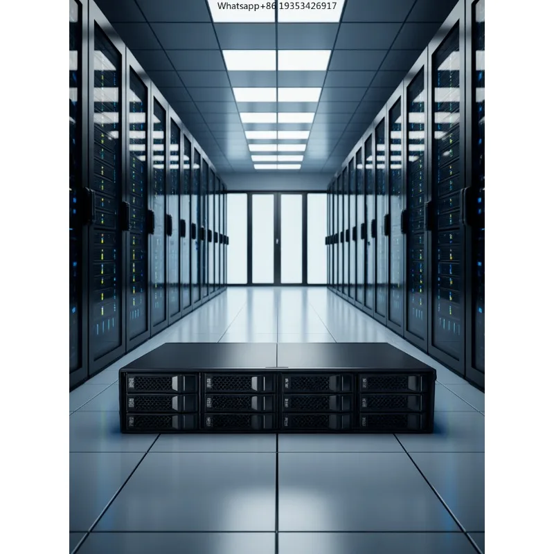 12-Bay-Festplatten-Erweiterungsgehäuse Externes NAS-Speichergerät 12 Gbit/s Hochgeschwindigkeits-Backplane Unterstützt Kaskade mit mehreren Gehäusen