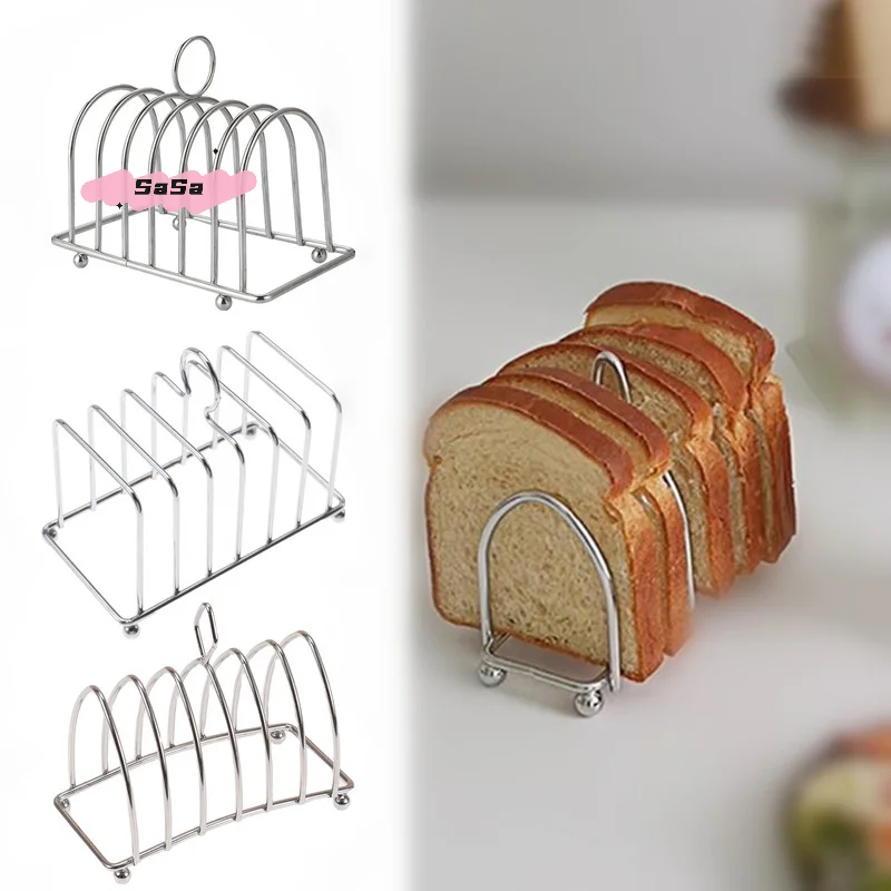 1 Stück Edelstahl-Kochgestell Vielseitig Einsetzbar als Toastständer Brotständer Backrost Pizzaplatte Grillrost Topf Heißluftfritteuse Zubehör Image