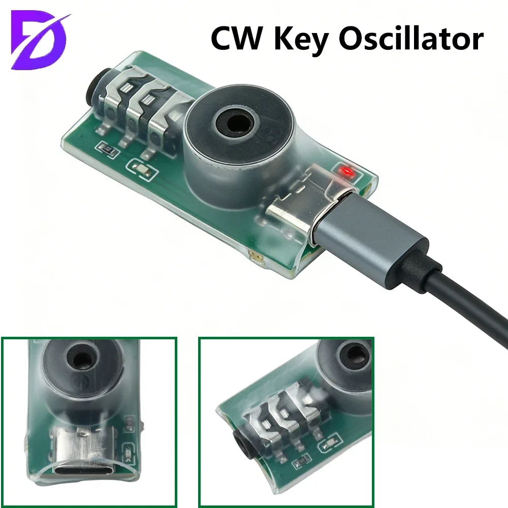 CW-Tastentrainer, Morsecode-Trainer, Typ-C-Code, K4, manueller Trainer, Telegraph-Trainer, Tastenverbindung, Typ-C Image