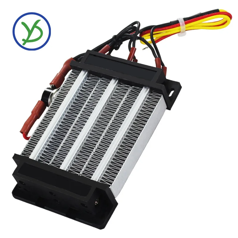 220V 600W AC DC Isolierte thermostatische PTC-Heizung Keramik-Lufterhitzer Isoliertes Heizelement 80A3 124*76mm Image
