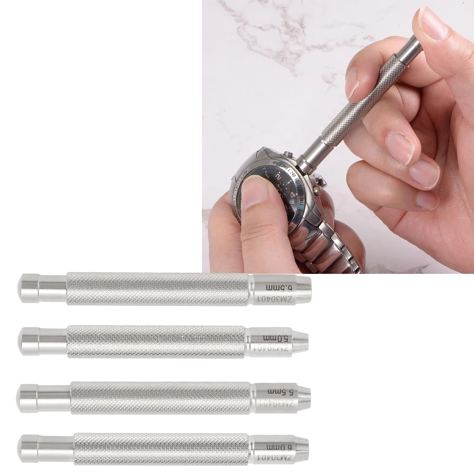 Edelstahl Uhr Krone Wicklung Werkzeug Manuelle Mechanische Uhr Kronen Wickler Uhr Reparatur Werkzeug Image