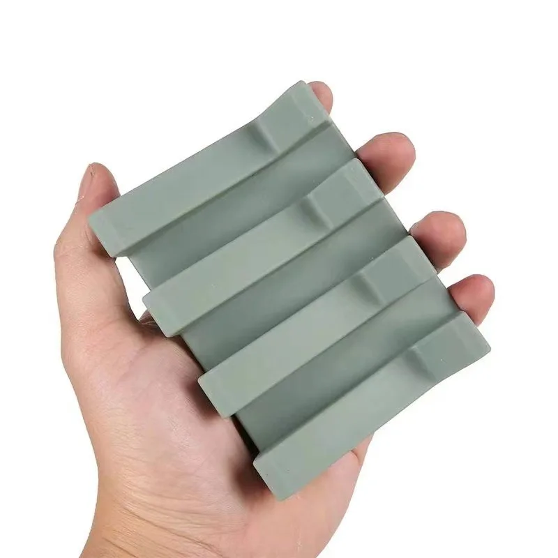 Seife Halter Seife Ablauf Gericht Badezimmer Neigung Ablauf Seife Box Tragbare Schwamm Tablett Kreative Küche Schwamm Lagerung Rack Image