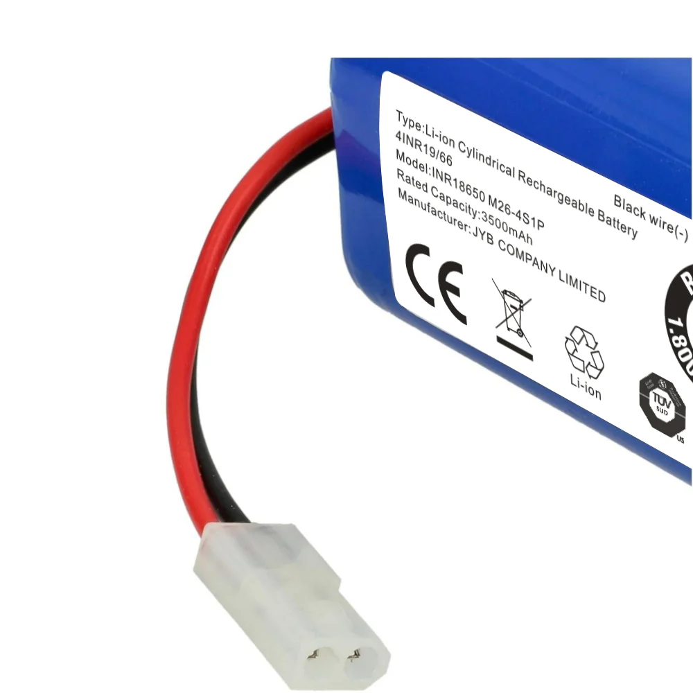 Hohe Kapazität 14,4 V 3500 mAh Batterie Ersatz für Xiaomi Mijia G1 MJSTG1 SKV4136GL MI Roboter Staubsauger MC-WRC53. Image