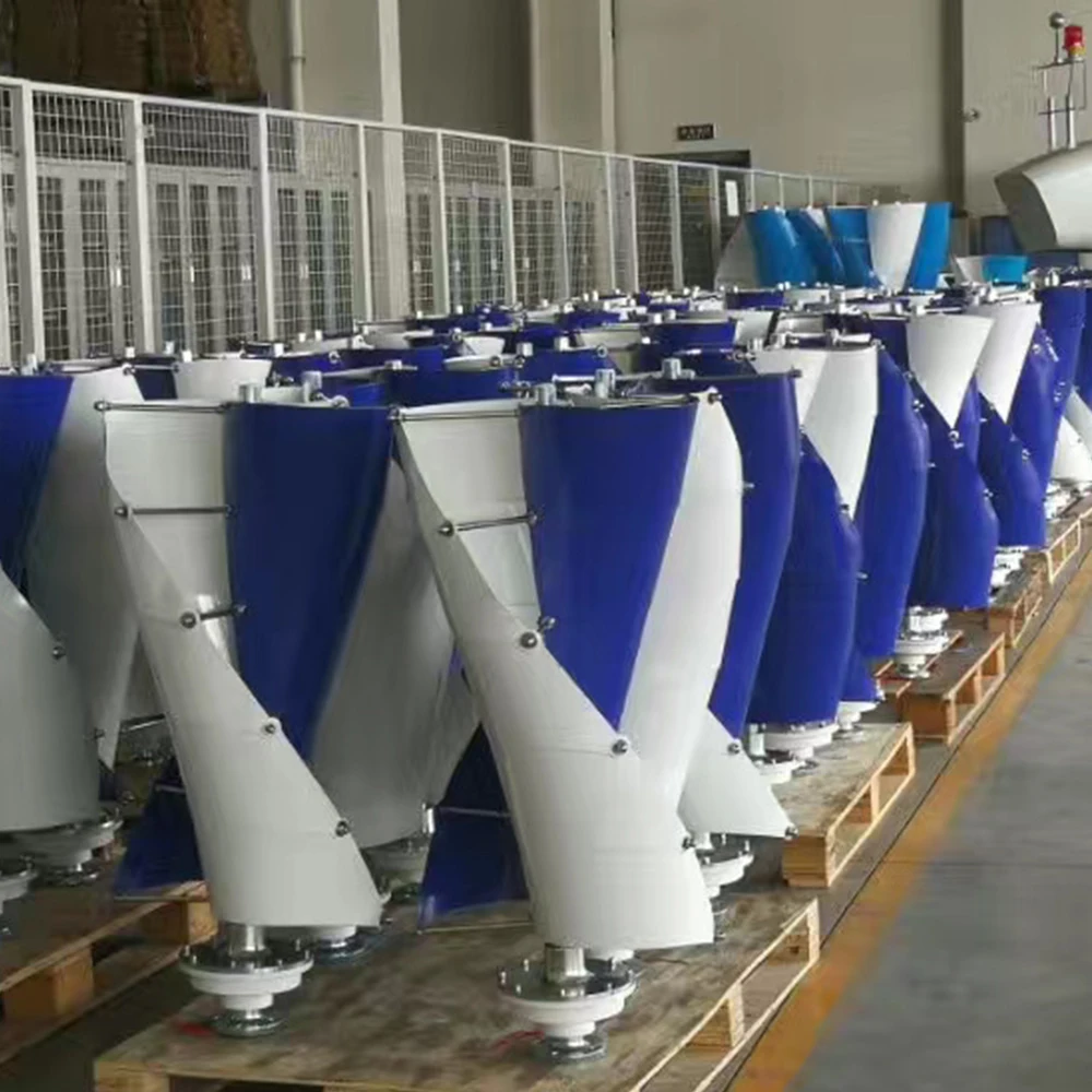 12V/24V/48V 10000W 15KW 20KW Wind Turbine Generator Komplettset Windmühle AC Inverter 220V Vertikale Achse Wind Generator Turbine Image