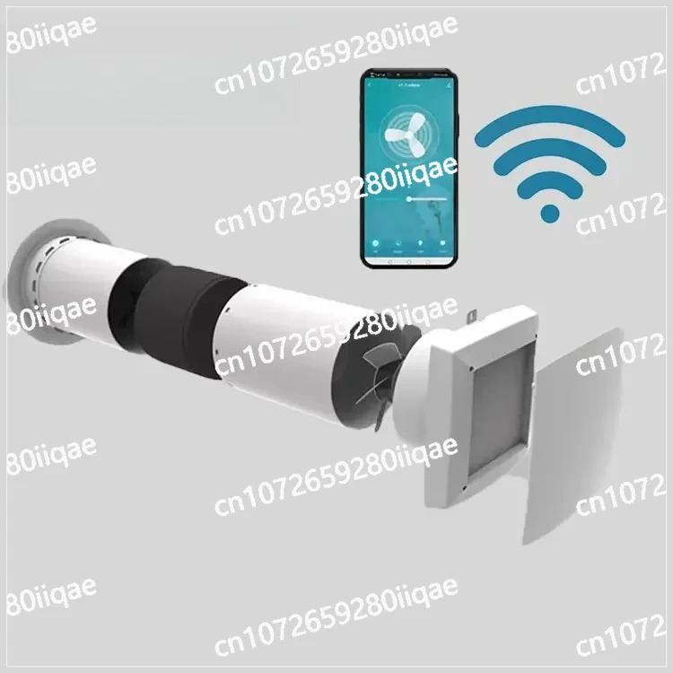 Wärmebelüftung, lokale Einzelzimmer-Wandwärme, Energie, Energiewiederherstellung, Belüftung, Rekuperator Image