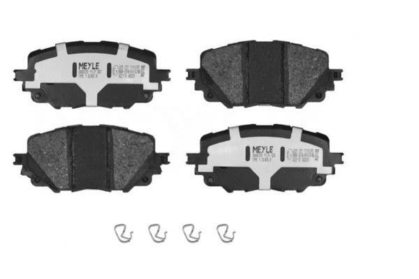 MEYLE Bremsbelagsatz FIAT,MAZDA,ABARTH 025 222 7115/PD NAYJ3328Z,NAYJ3328ZA,6000615055 N2Y33328ZB,N2Y33328ZC,N2Y33328ZD Image