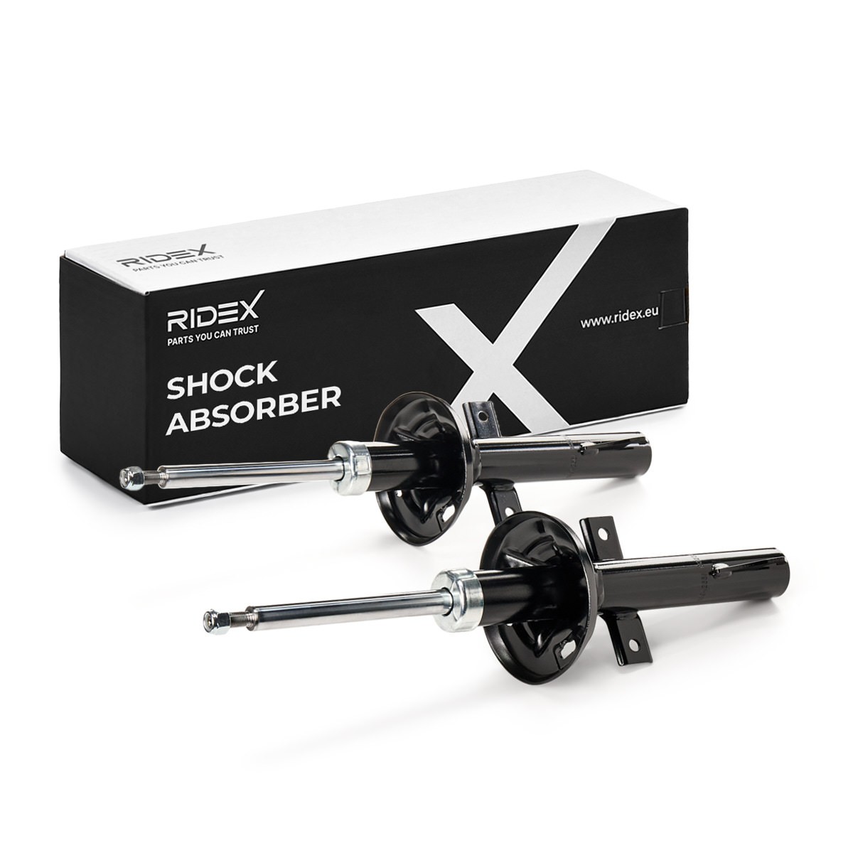 RIDEX Stoßdämpfer FORD 854S18406 5024155,5029421,6705924 Federbein,Stossdämpfer 91AX18045CC,93AB18045CA,94AG18045AA,1302266,5027723,6527044 Image