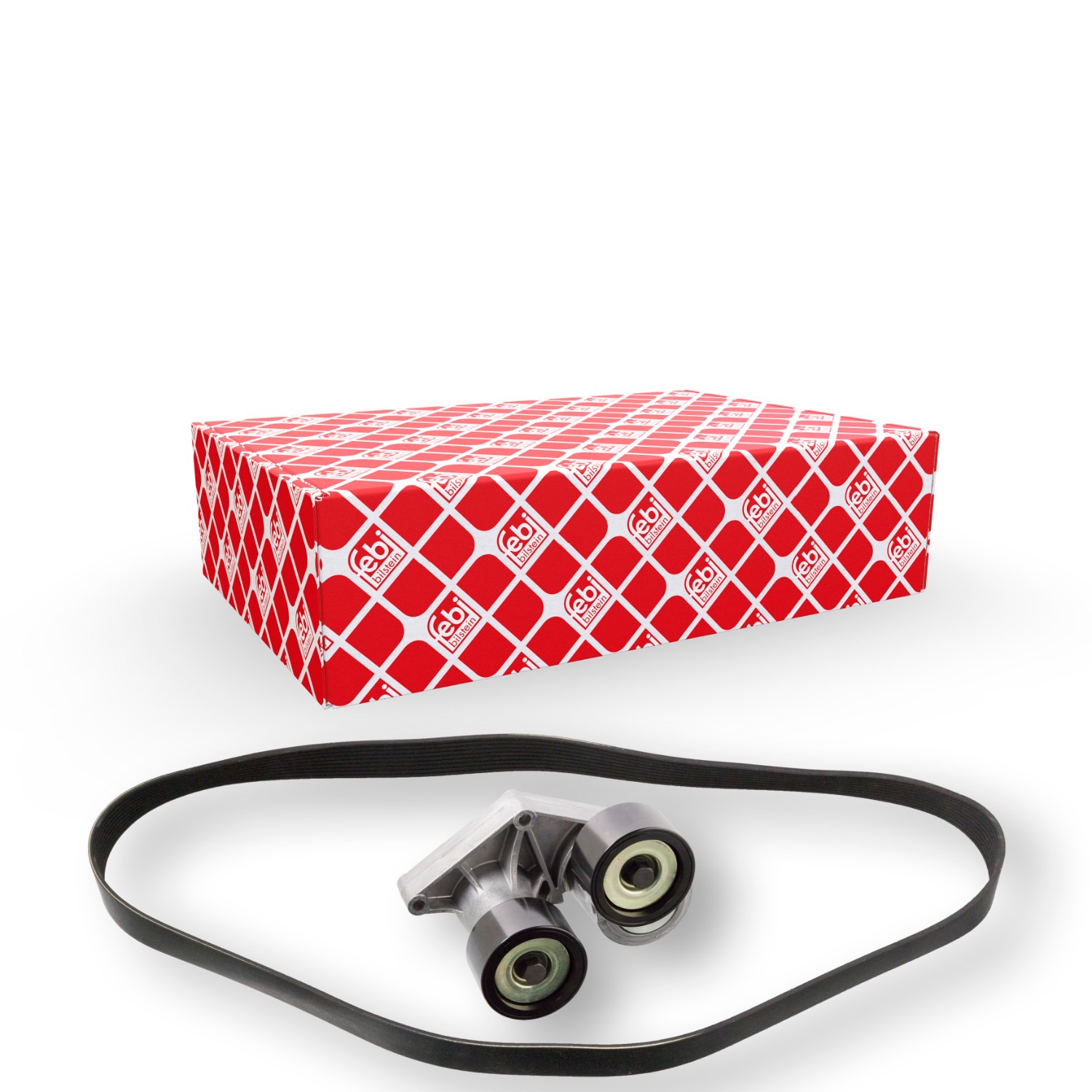 FEBI BILSTEIN Keilrippenriemensatz DAF 106001 1809098,1878665,1896760 1653584S3,1687820,1687820S3,1690115S3,1809098S3,1856140,1918441,1918441S3 Image