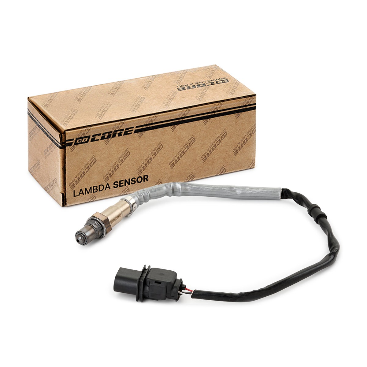 goCORE Lambdasonde VW,OPEL,AUDI GCC9220175 FJ7Z9F472A,9H2Q9D375AA,LR014227 Regelsonde,Lambda Sensor 06F906262AC,06G906262F,2505321,3935085250,1576217 Image