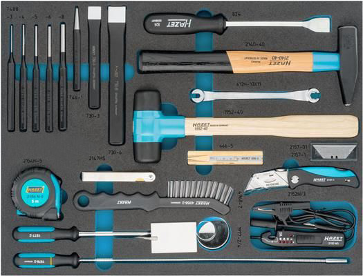 HAZET Werkzeugset 163-372/25 Werkzeugsatz,Steckschlüsselsatz,Werkzeug Set,Werkzeug Kit Image
