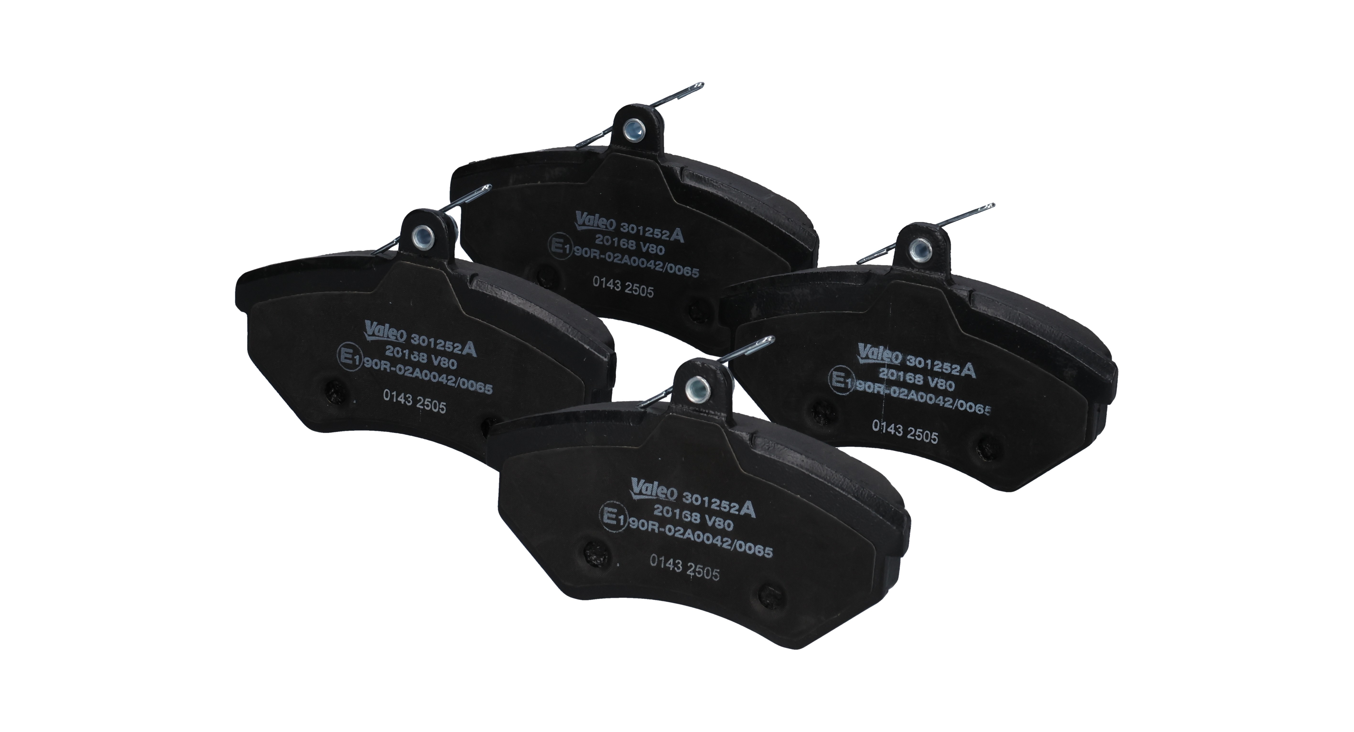 VALEO Bremsbelagsatz VW,AUDI,SEAT 301252A 357698151,L357698151B,357698151B 8A0698151C,8D0698151,8D0698151L Image