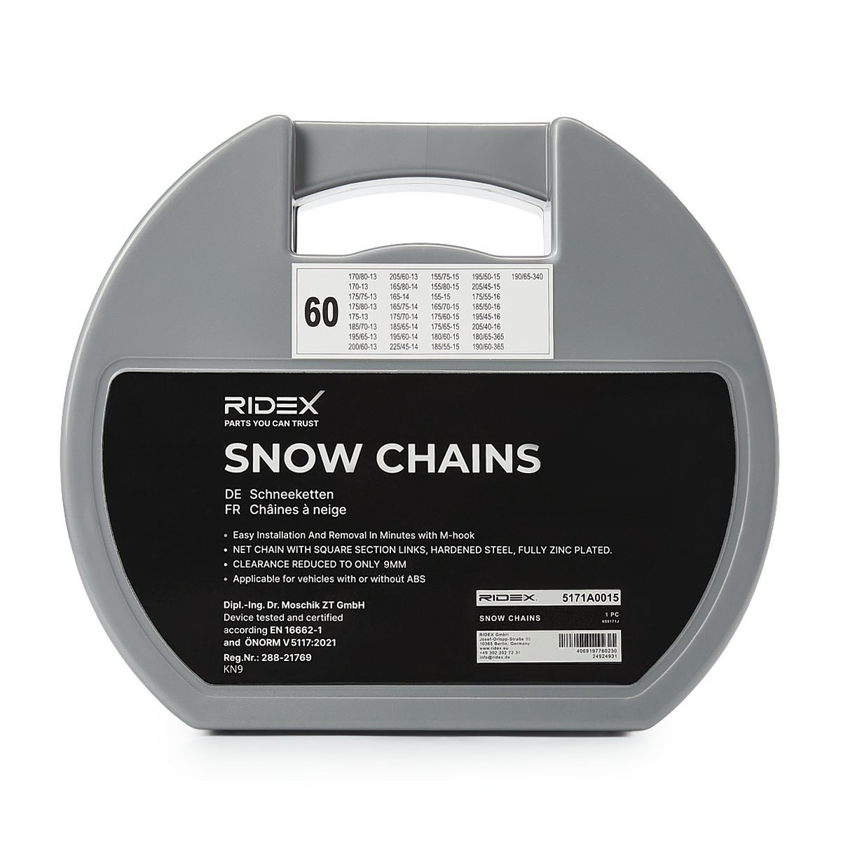 RIDEX Schneeketten 5171A0015 Image
