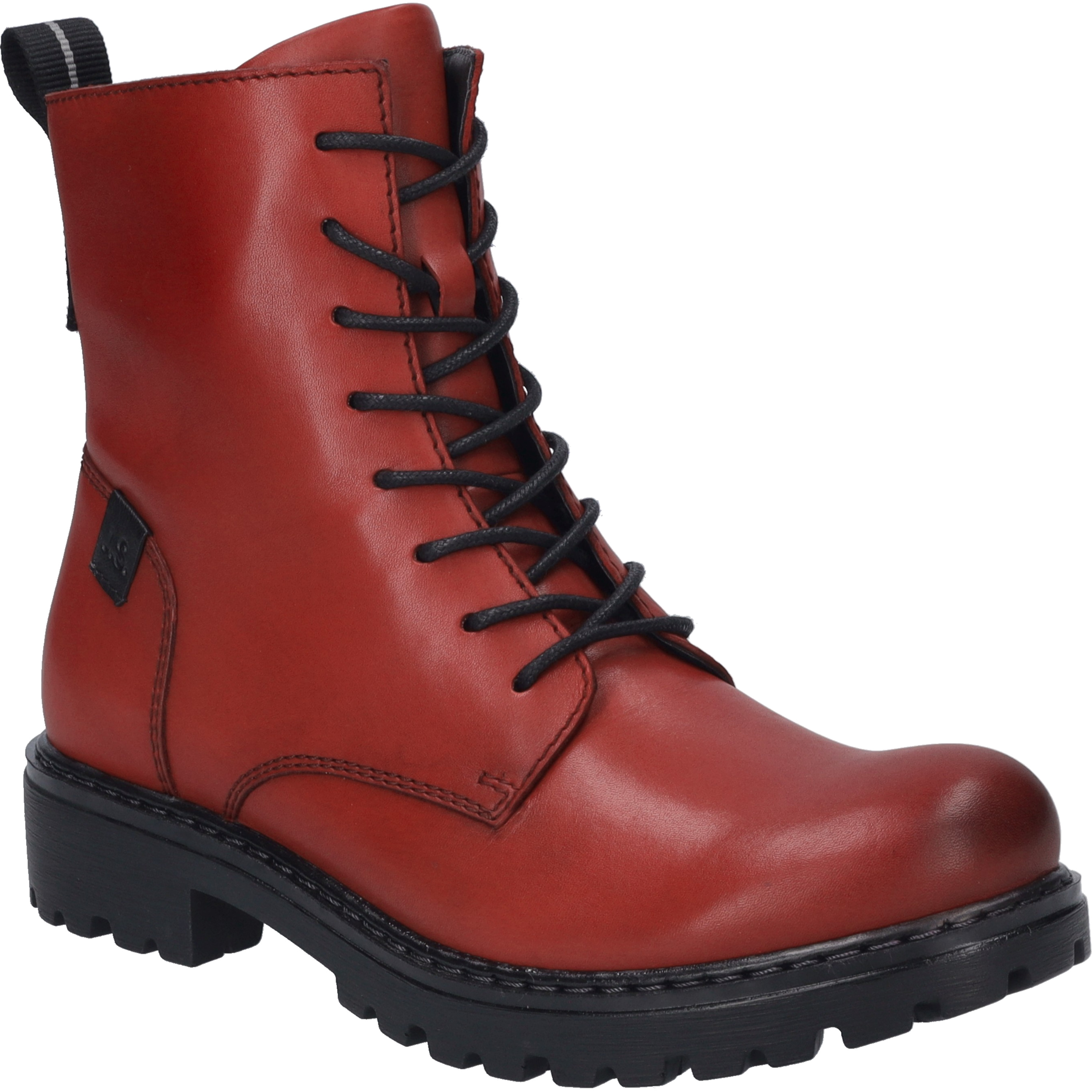 Stiefelette JOSEF SEIBEL "Marta 02, rot", Damen, Gr. 36, rot, Obermaterial: 100% Rindsleder Leather cow., Schuhe Stiefelette