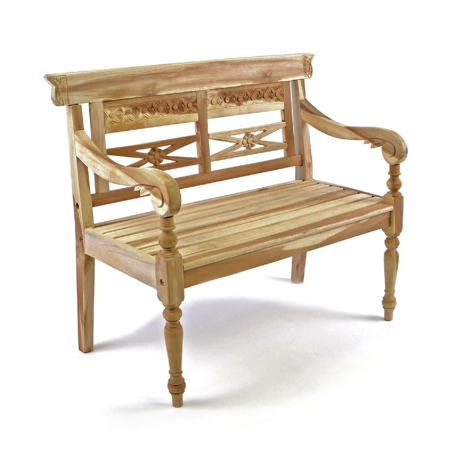 Gartenstuhl VCM "Kindersitzbank Antik Gartenbank Kinder Teak Holz", braun, Obermaterial: 100% Holz Wood., Stühle, Gartenstuhl