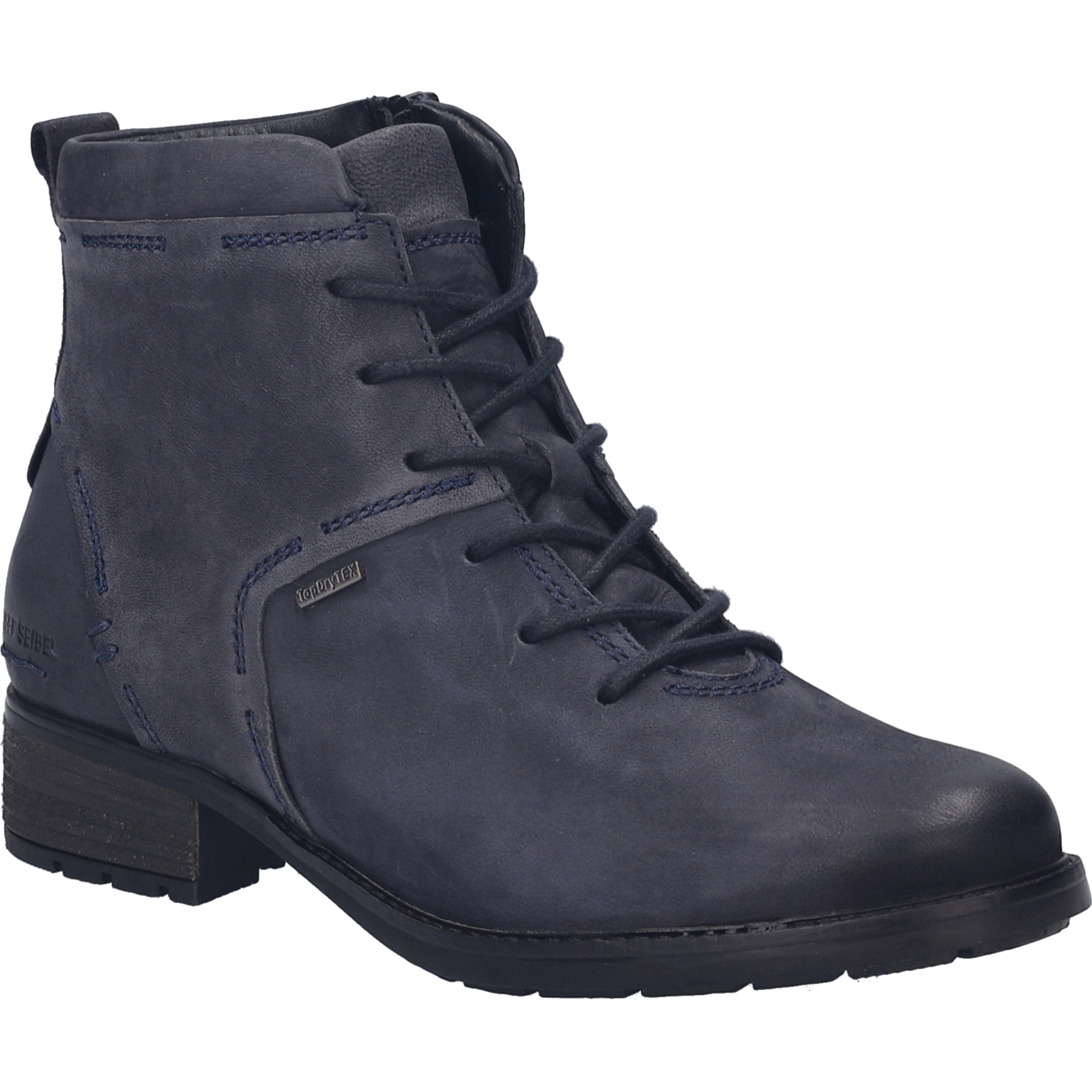 Stiefelette JOSEF SEIBEL "Kate 52, ocean", Damen, Gr. 41, blau (ocean), Obermaterial: 100% Rindsleder Leather cow., Schuhe Stiefelette
