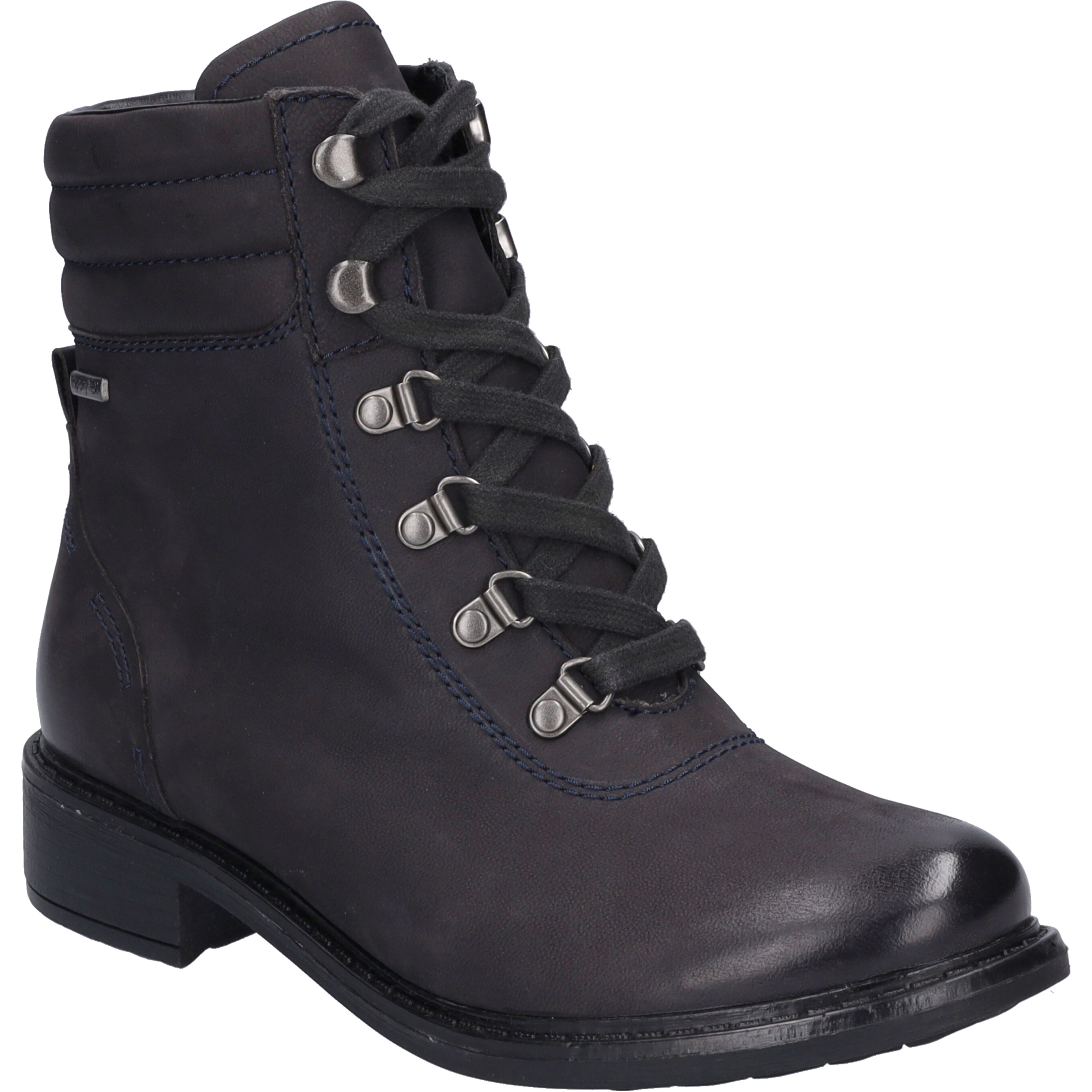 Stiefelette JOSEF SEIBEL "Selena 52, ocean", Damen, Gr. 41, blau (ocean), Obermaterial: 100% Rindsleder Leather cow., Schuhe Stiefelette