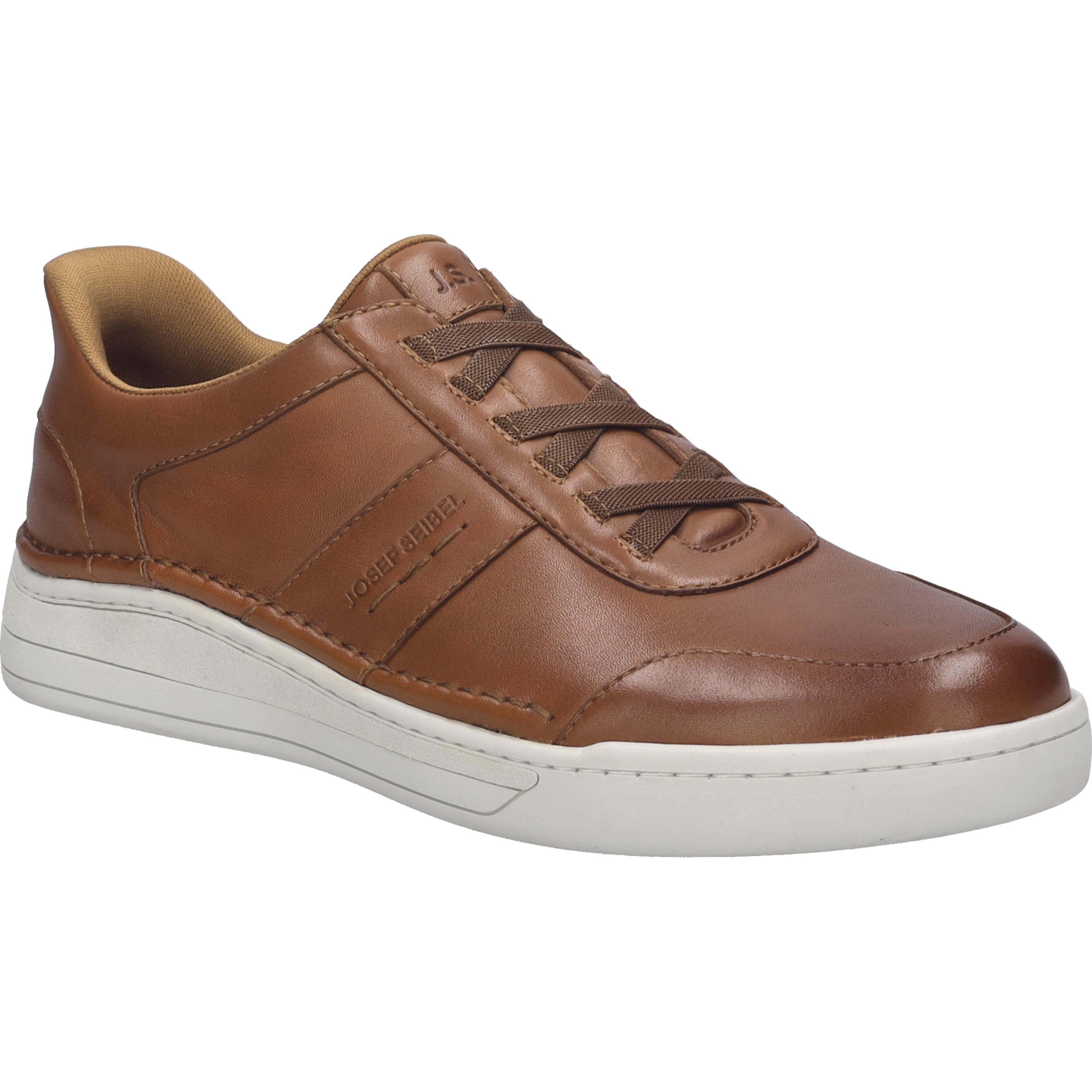 Sneaker JOSEF SEIBEL "Cleve 11, castagne", Herren, Gr. 47, braun (castagne), Obermaterial: 100% Rindsleder Leather cow., Schuhe Sneaker