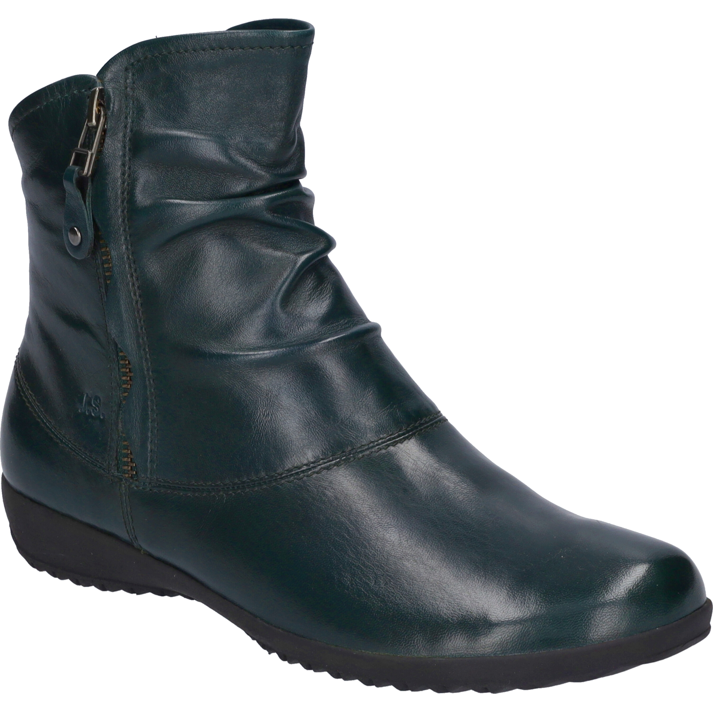 Stiefelette JOSEF SEIBEL "Naly 24, petrol", Damen, Gr. 37, blau (petrol), Obermaterial: 100% Rindsleder Leather cow., Schuhe Stiefelette