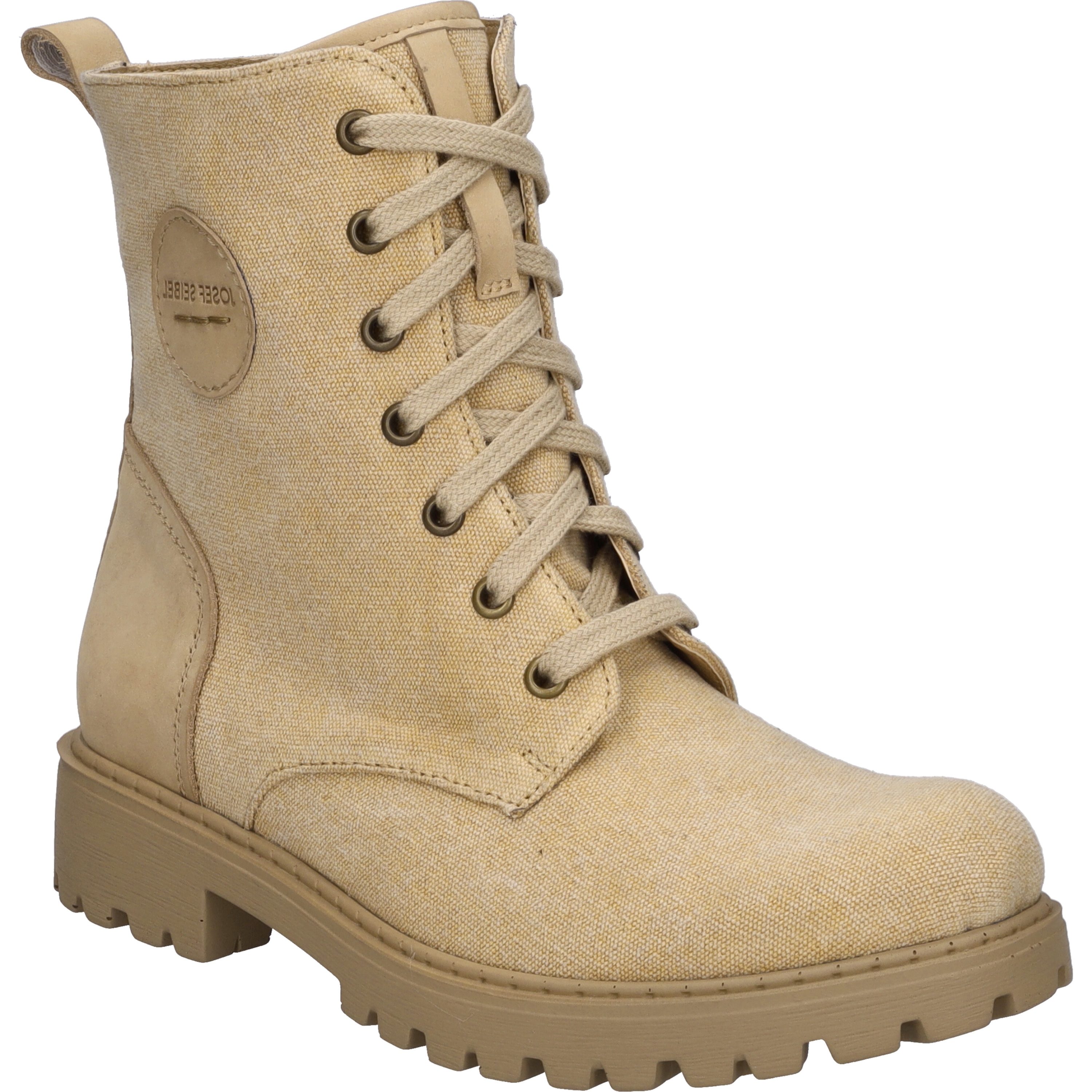 Stiefel JOSEF SEIBEL "Marta 26, sand", Damen, Gr. 40, beige (sand), Obermaterial: 80% Rindsleder Leather cow. 20% Textilmaterial TEXMAT., Schuhe Stiefel