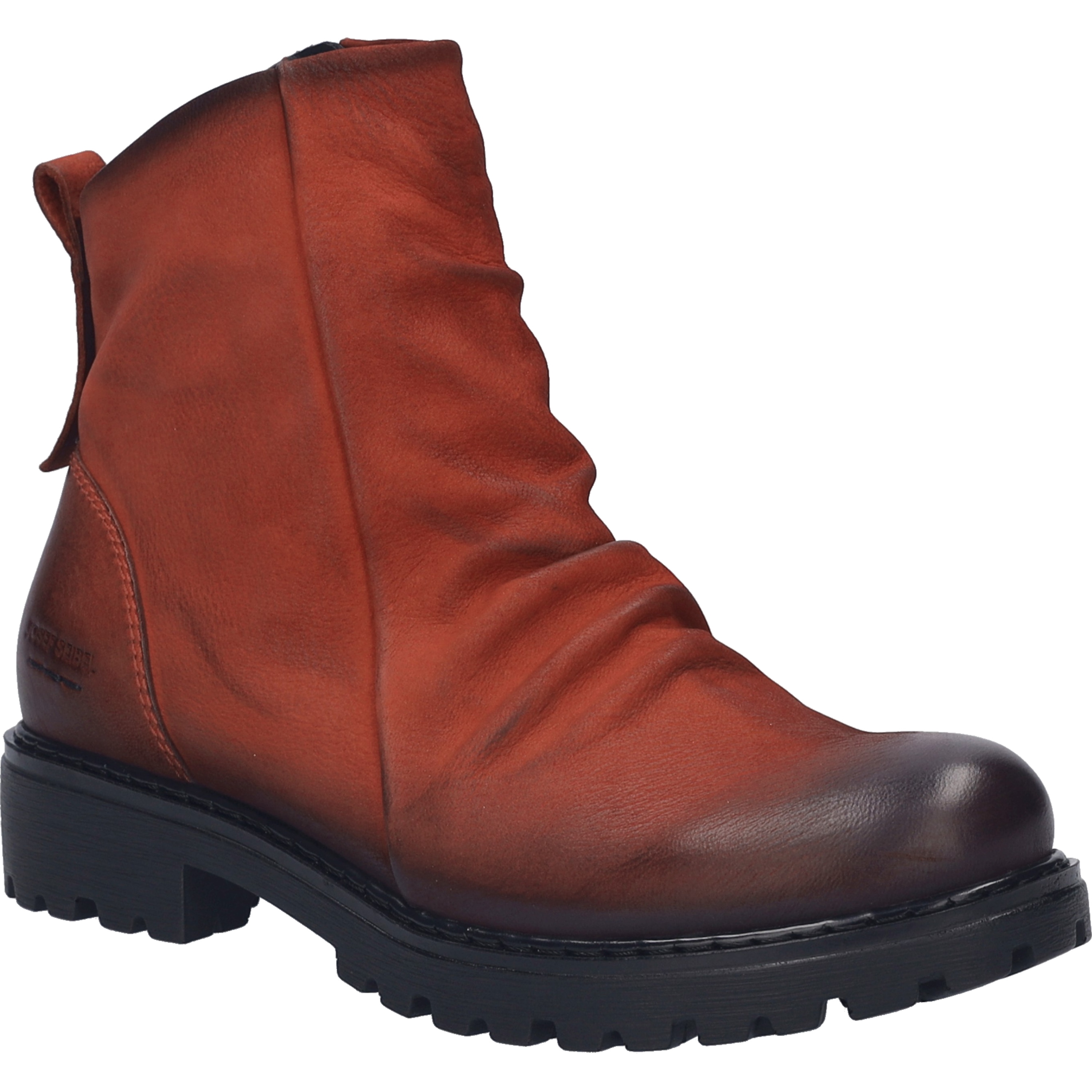 Stiefelette JOSEF SEIBEL "Melinda 33, rot", Damen, Gr. 41, rot, Obermaterial: 100% Rindsleder Leather cow., Schuhe Stiefelette