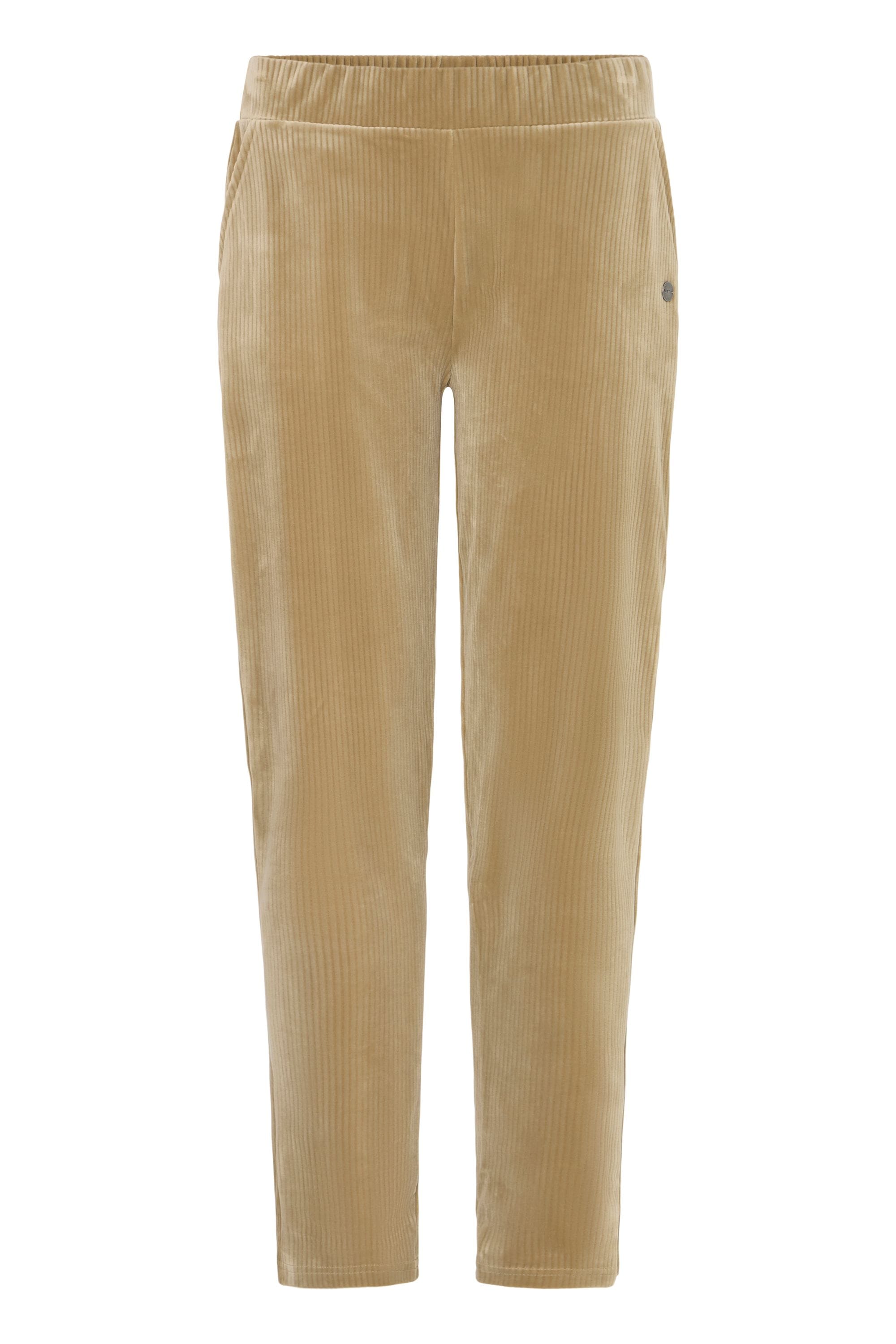 Chinohose OXMO "Chinohose OXEBBA", Damen, Gr. XL, N-Gr, blau (sepia tint), Obermaterial: 95% Polyester PES. 5% Elasthan EL., Hosen Chinohose