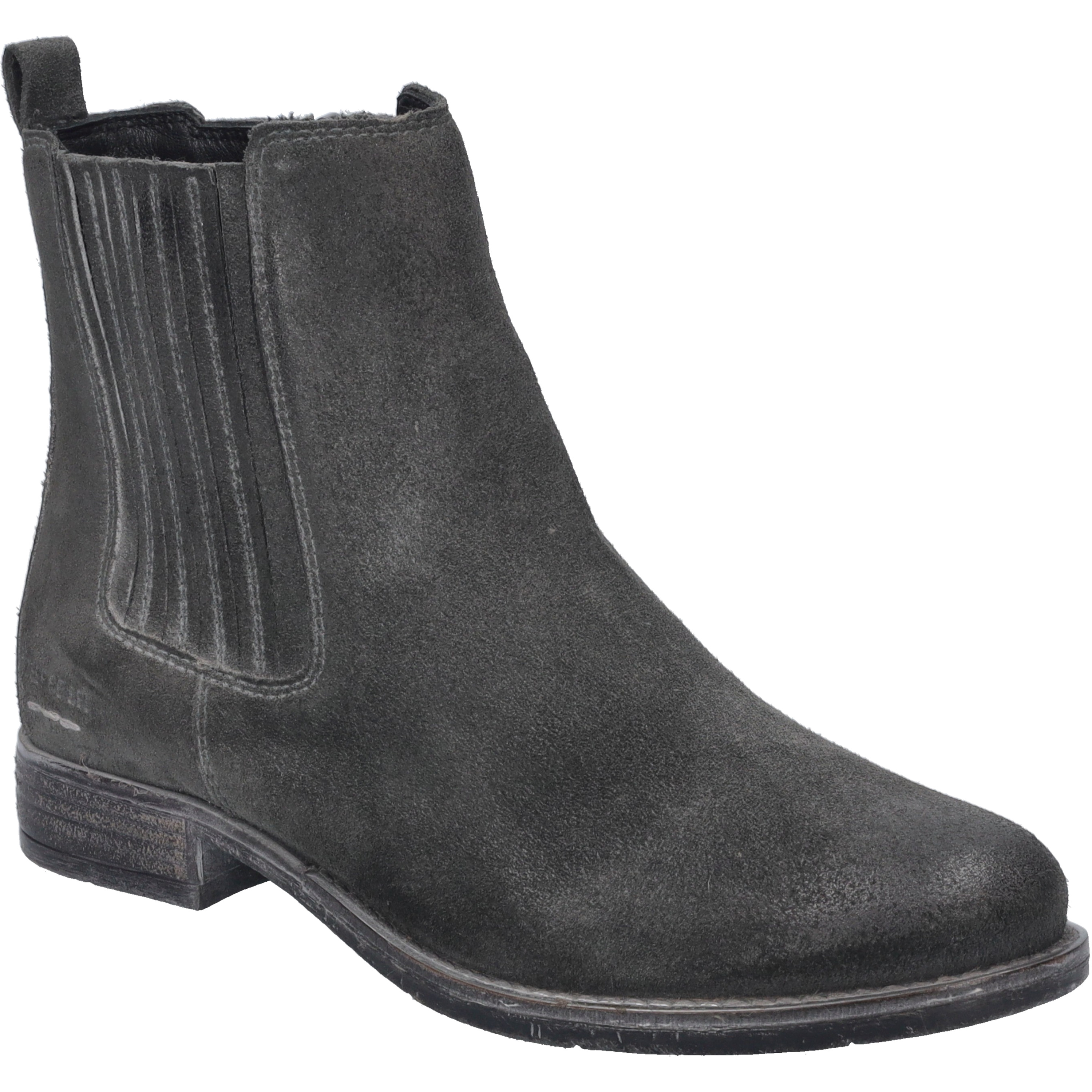 Stiefelette JOSEF SEIBEL "Sienna 02, granit", Damen, Gr. 43, grau (granit), Obermaterial: 100% Rindsleder Leather cow., Schuhe Stiefelette