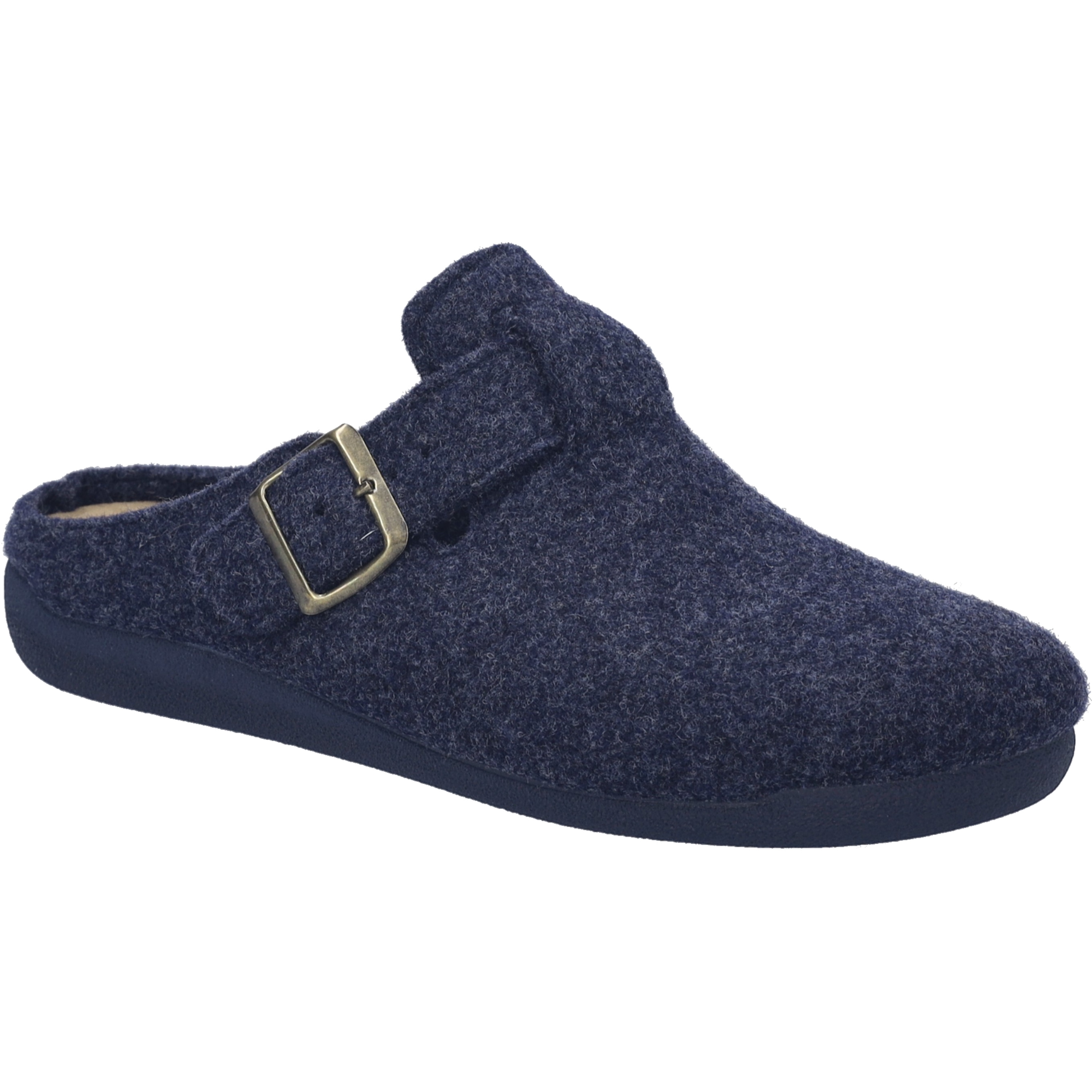 Hausschuh JOSEF SEIBEL "Carson 01, ocean", Herren, Gr. 45, blau (ocean), Obermaterial: 100% Textilmaterial TEXMAT., Schuhe Hausschuh