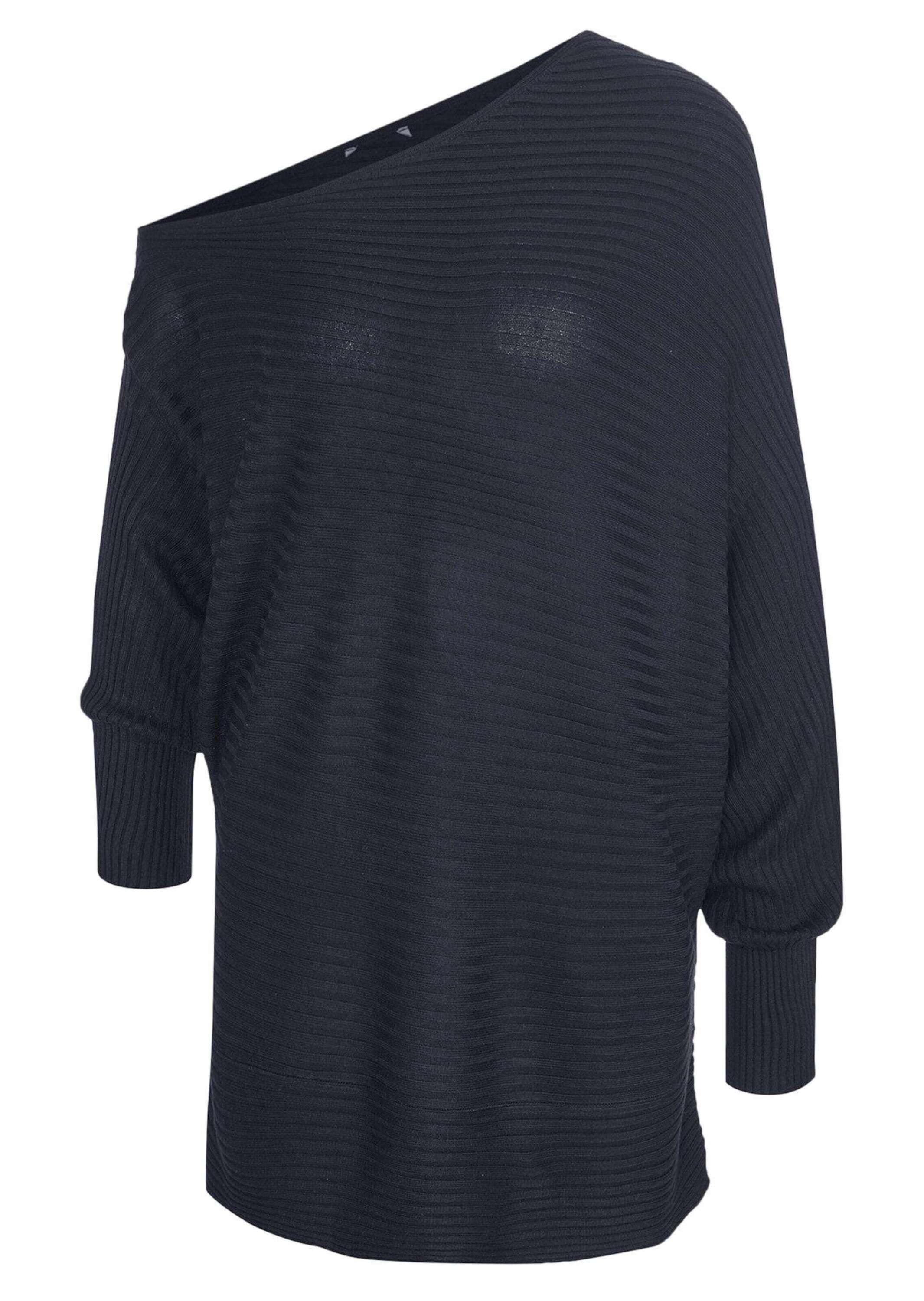 Longpullover ALBA MODA "Pullover Pullover", Damen, Gr. 34, blau (marine), Obermaterial: 50% Polyacryl PAN. 50% Viskose CV., Pullover Longpullover