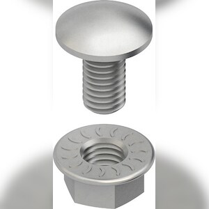 Niedax Flachrundkopfschraube FLM 6X20 G Image