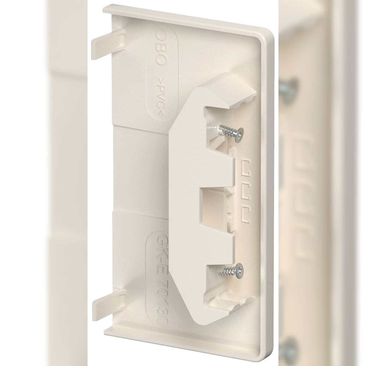 OBO Bettermann 6274571 Montagezubehör (B x T) 130 mm x 70 mm 1 St. Creme-Weiß Image